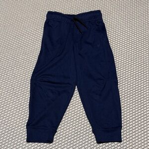 XS (5) Kids Navy Blue Mesh Jogger Pants